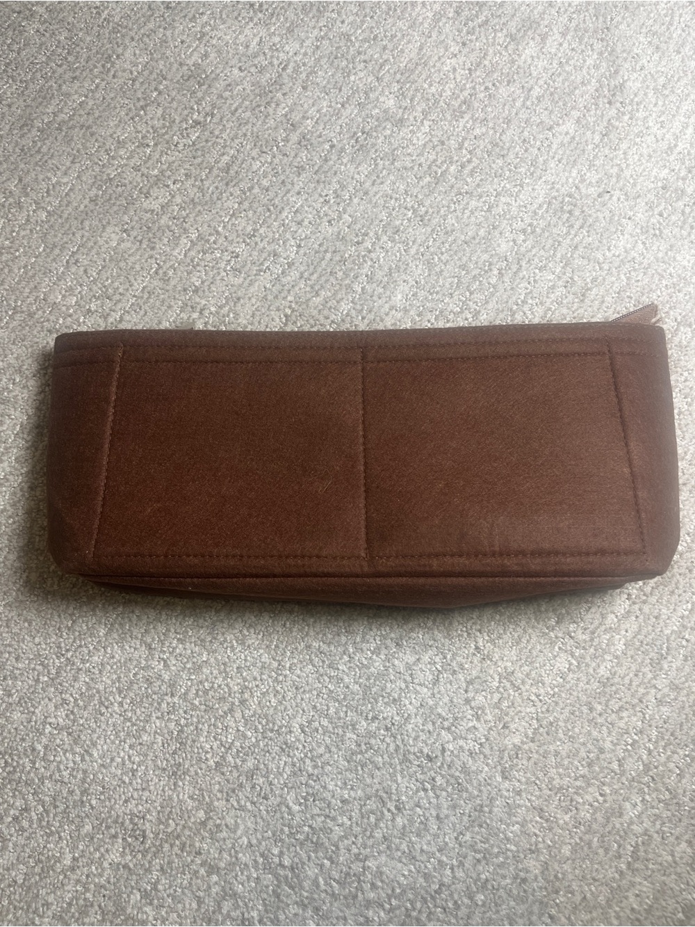 Chispee Felt Purse Organizer Insert (Medium, Coffee)620/bb9-1;v - Picture 8 of 10